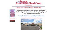 Desktop Screenshot of americansealcoat.net